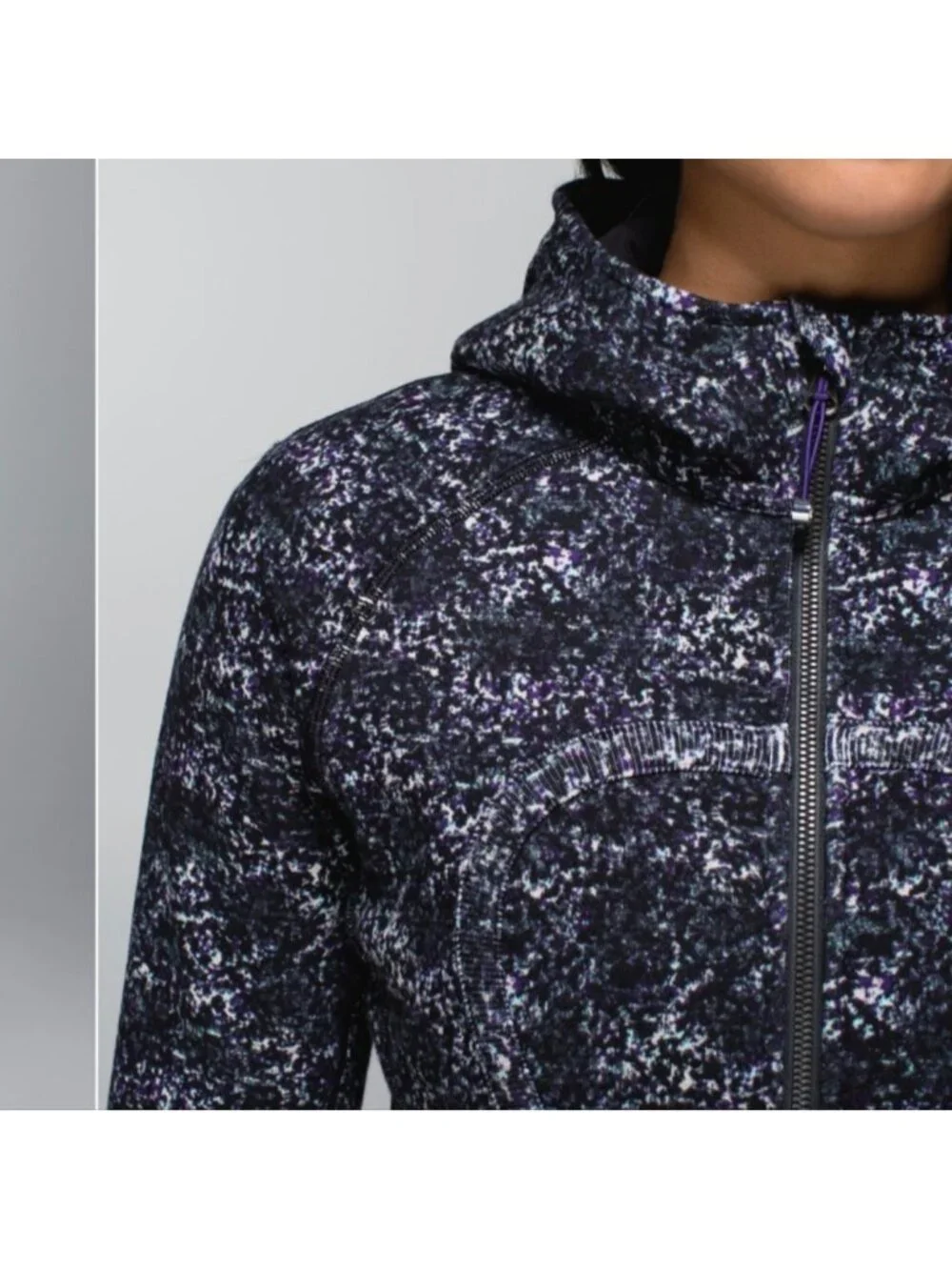 Lululemon Scuba Hoodie II Rocky Road Sand Dune Toothpaste / Storm Grey / Black